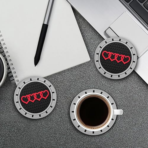 Miniatura 6 de Portavasos de automóvil para Audi A3 A4 A6 A8 Q2 Q3 Q5 Q7 Q8 S3 S5 S6 RS3 RS4 RS7 R8 TT empotrado antideslizante silicona portavasos accesorios