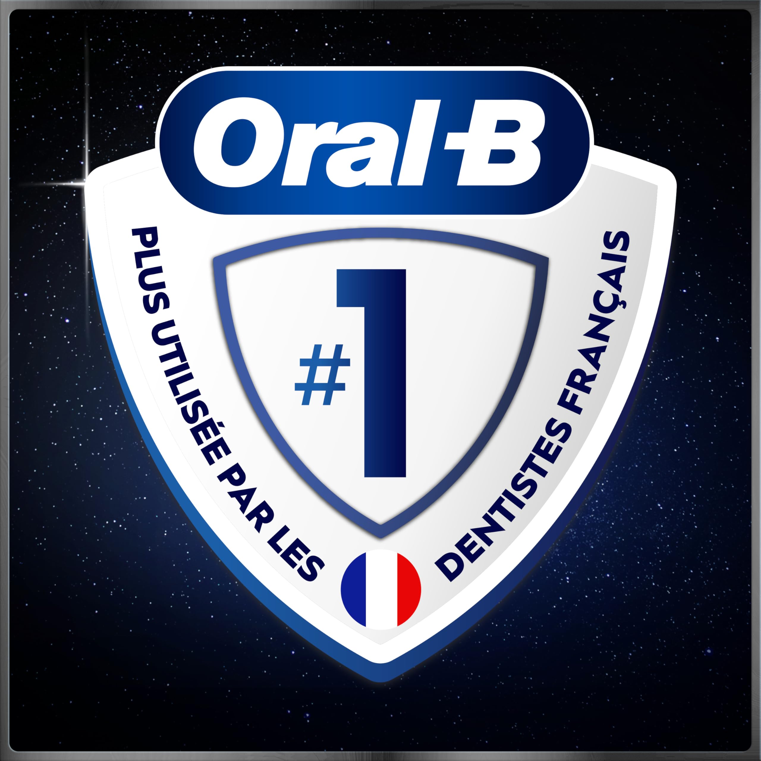 Oral-B Brosse à Dents Electrique iO 10 avec Brossette de Rechange, Noire – 7 Modes dont Blancheur et Soin des Gencives, Capteur de Pression, Batterie Rechargeable, Coach de Brossage, Etui