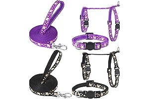 2 Pack Cat Harness and Leash Set: Your Cat's Key to Safe Adventures