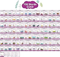 Vista 28 de WJPC 55 tarjetas, 106 tarjetas flash de alta frecuencia de primer grado, tarjetas de aprendizaje de fonética de primer grado para niños de 5, 6, 7