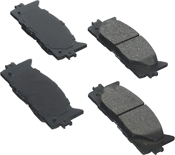 BOSCH BE1293H Blue Ceramic Disc Brake Pad Set With Hardware - Compatible With Select Lexus ES300h, ES350; Toyota Avalon, Camry; FRONT