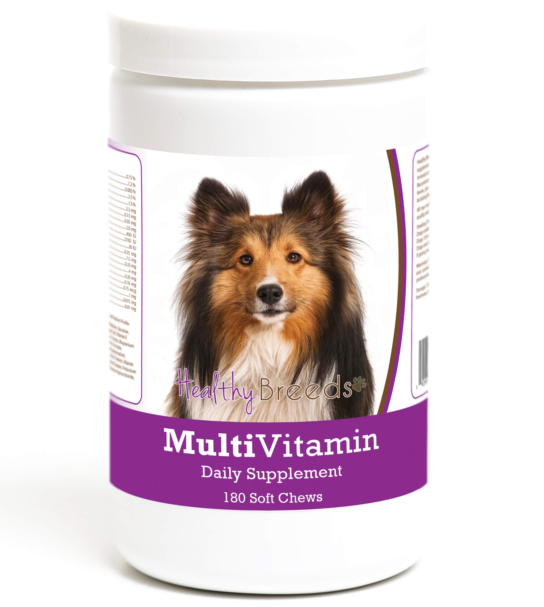 Healthy Breeds Shetland Sheepdog Multivitamin Soft Chew for Dogs 180 Count