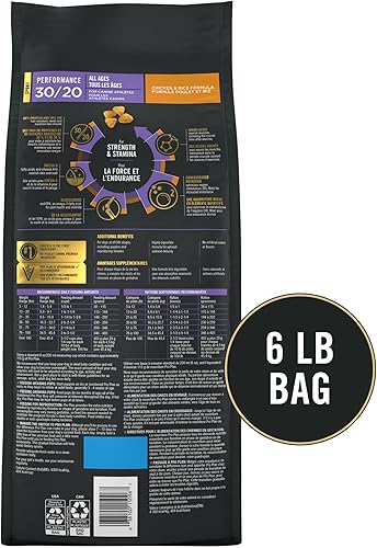 Miniatura 7 de Purina Pro Plan Performance - High Protein Dry Dog Food - Chicken  Rice