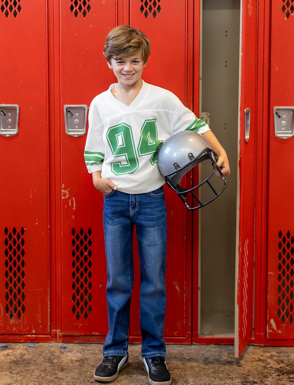 PATPAT Boys Bootcut Jeans Size 4-14 Years Classic Straight Leg Jeans with 5 Pockets - Image 2