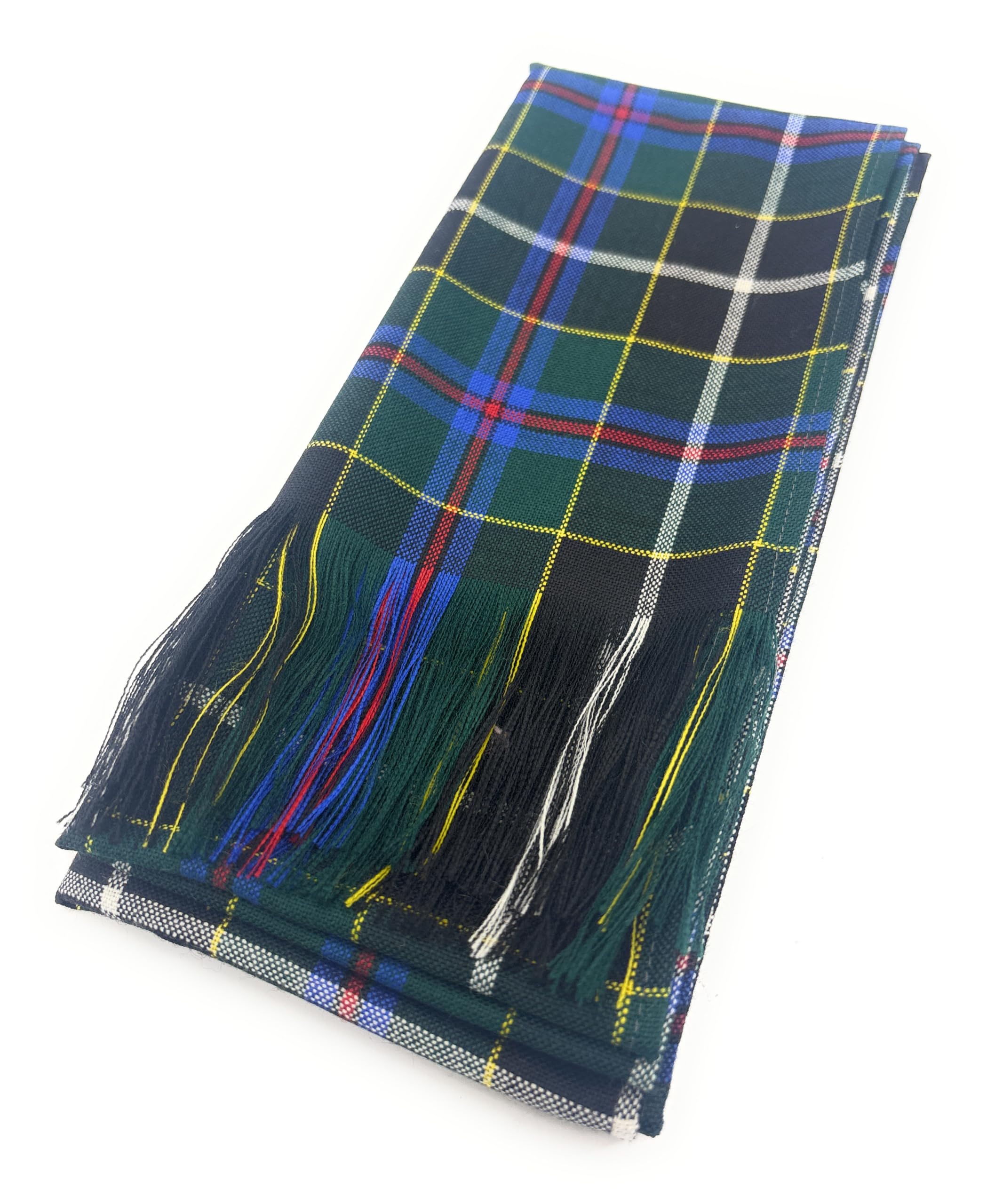 Traditional Pure New Wool Tartan Sash, Scottish Highland Wear, Ladies Burns Night Accessory, Wedding Wear (Cornish Hunting)