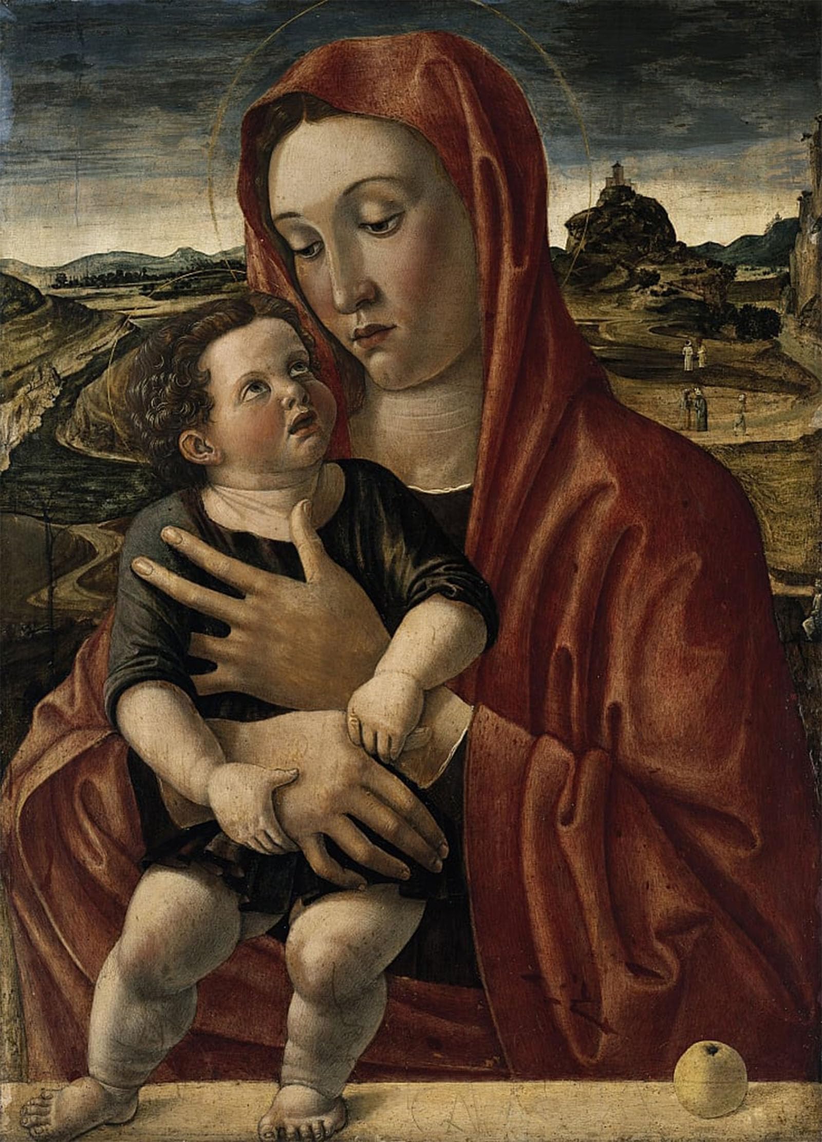 POSTERIIk Famous Animal Posters Vintage Picture Virgin and Child by famous artist Modern Wall Decor for Home Decor 60x90cm