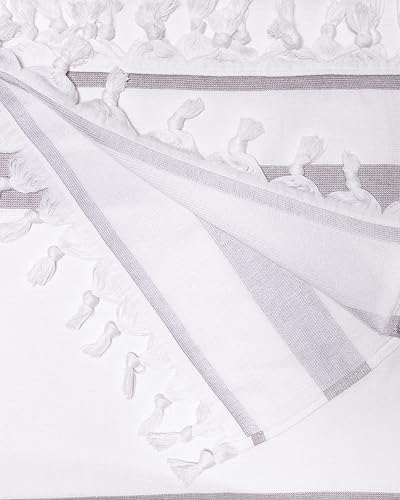 Miniatura 10 de Superior Toalla de playa de algodón de gran tamaño para adultos y niños, toallas de secado rápido para piscina, spa, centro turístico, hotel,