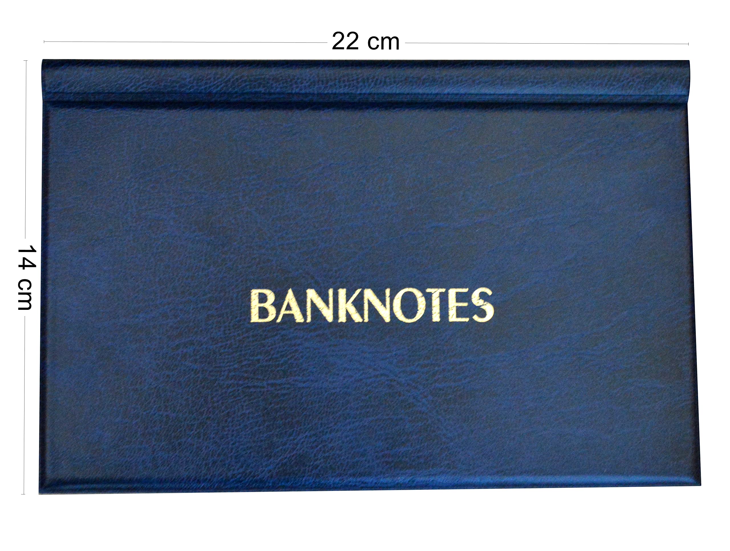 Stevig Bankbiljettenalbum Met 20 Pagina's – Bewaar Je Briefgeld Veilig En Overzichtelijk (bruin, 19x11 Cm)
