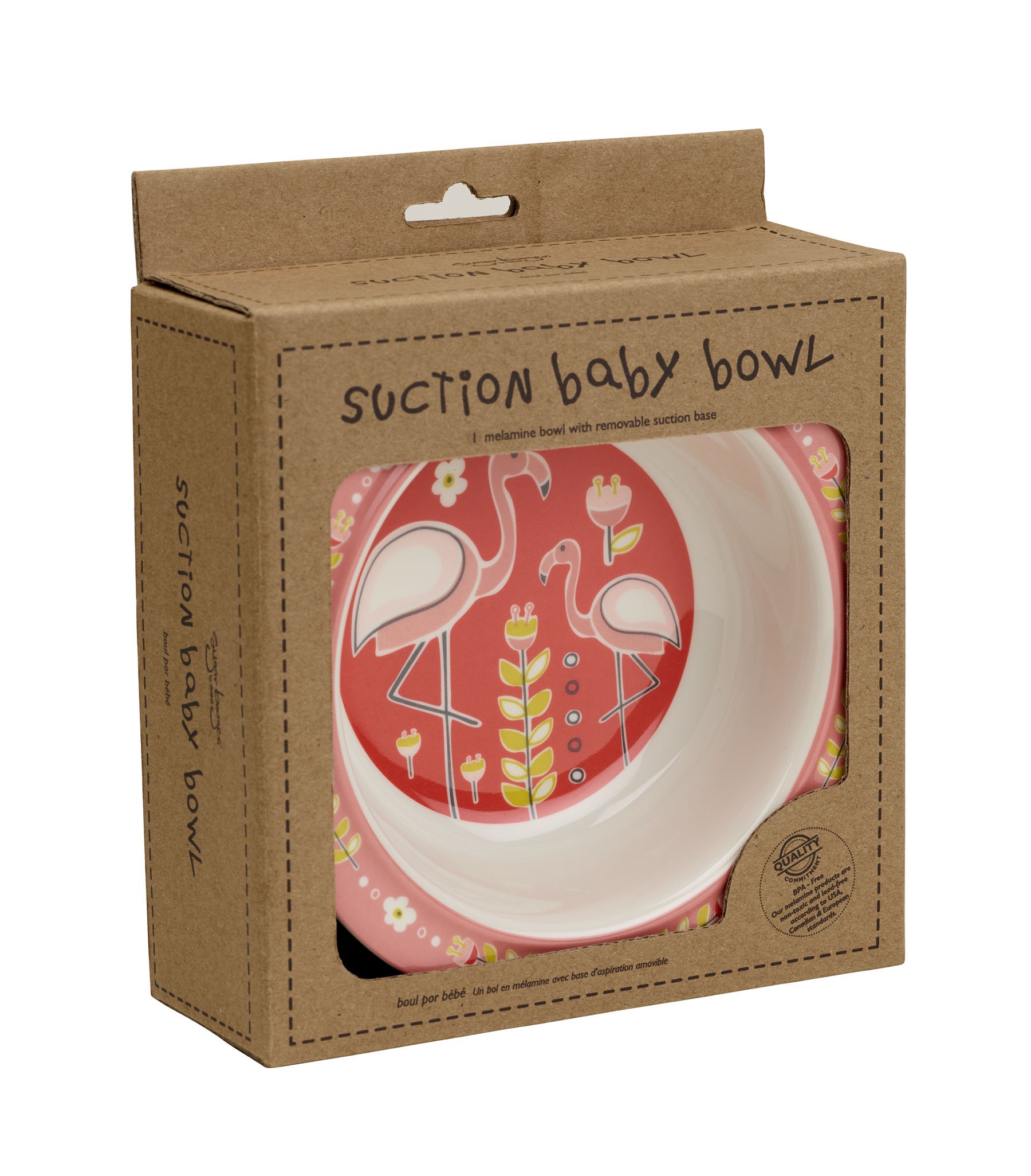 Ore Originals, Bowl Suction Flamingo