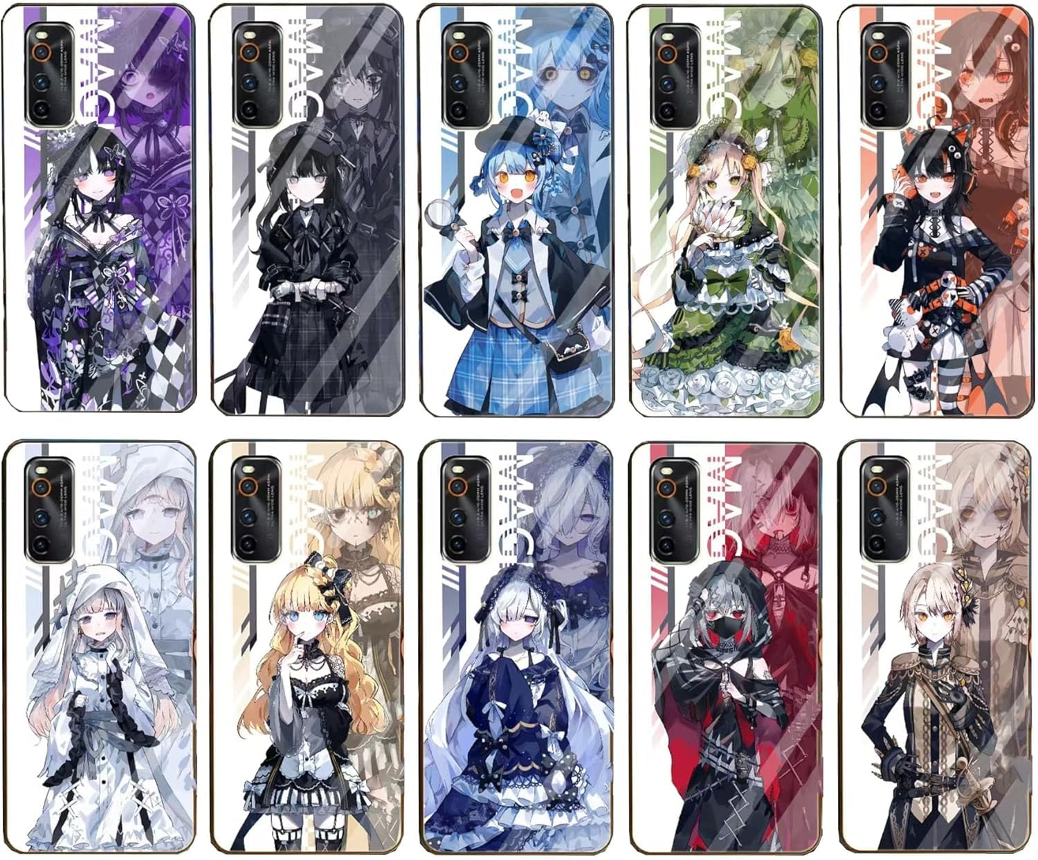 Amazon.co.jp: 魔法少女ノ魔女裁判 スマホケース 17ケース 携帯電話