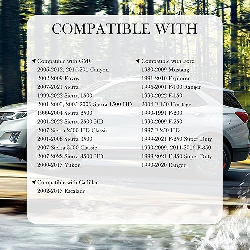 Miniatura 7 de CXCCOI Antena de bala de camión con bandera estadounidense aleación de aluminio mejora la estabilidad de la señal y el agua compatible con Dodge