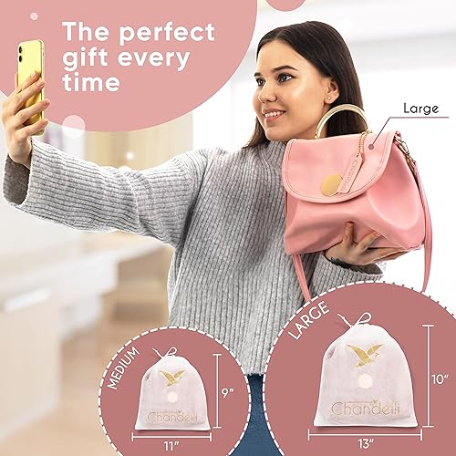 Miniatura 3 de Chandelli El neceser de viaje para mujer es una gran bolsa de viaje y el neceser perfecto para viajar con artículos de aseo de tamaño de viaje,