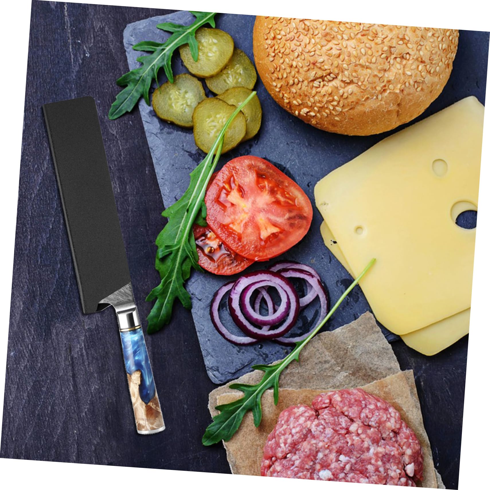 6piezas Cubiertas Para De Cocina Funda Para Cuchillo De Protección Para Utensilios De Cocina