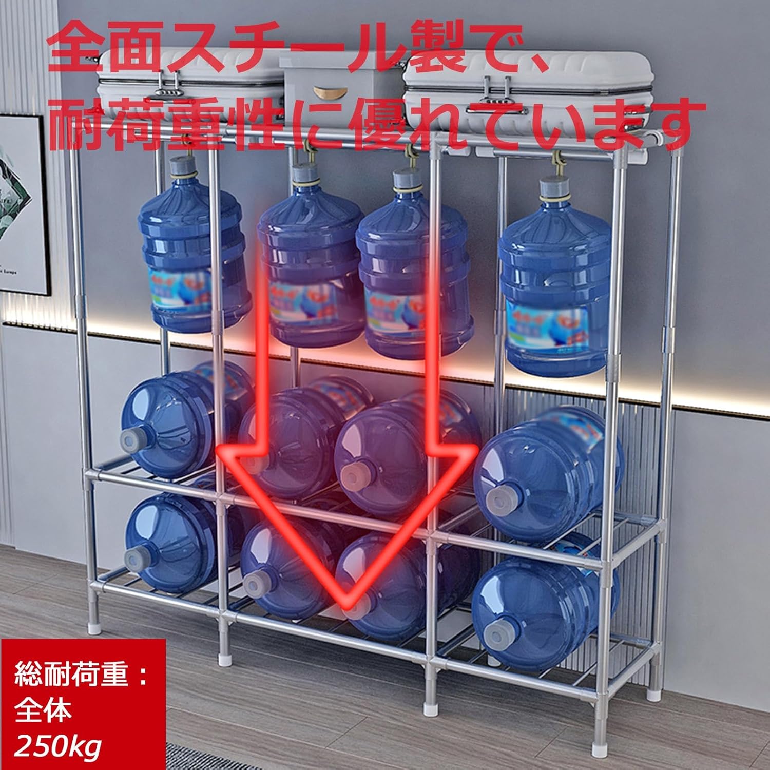 クローゼット カバー付き ドアカーテン付き防塵ワードローブ、全てスチール構造ワードローブ 強力な耐荷重 大型 幅109 130 15