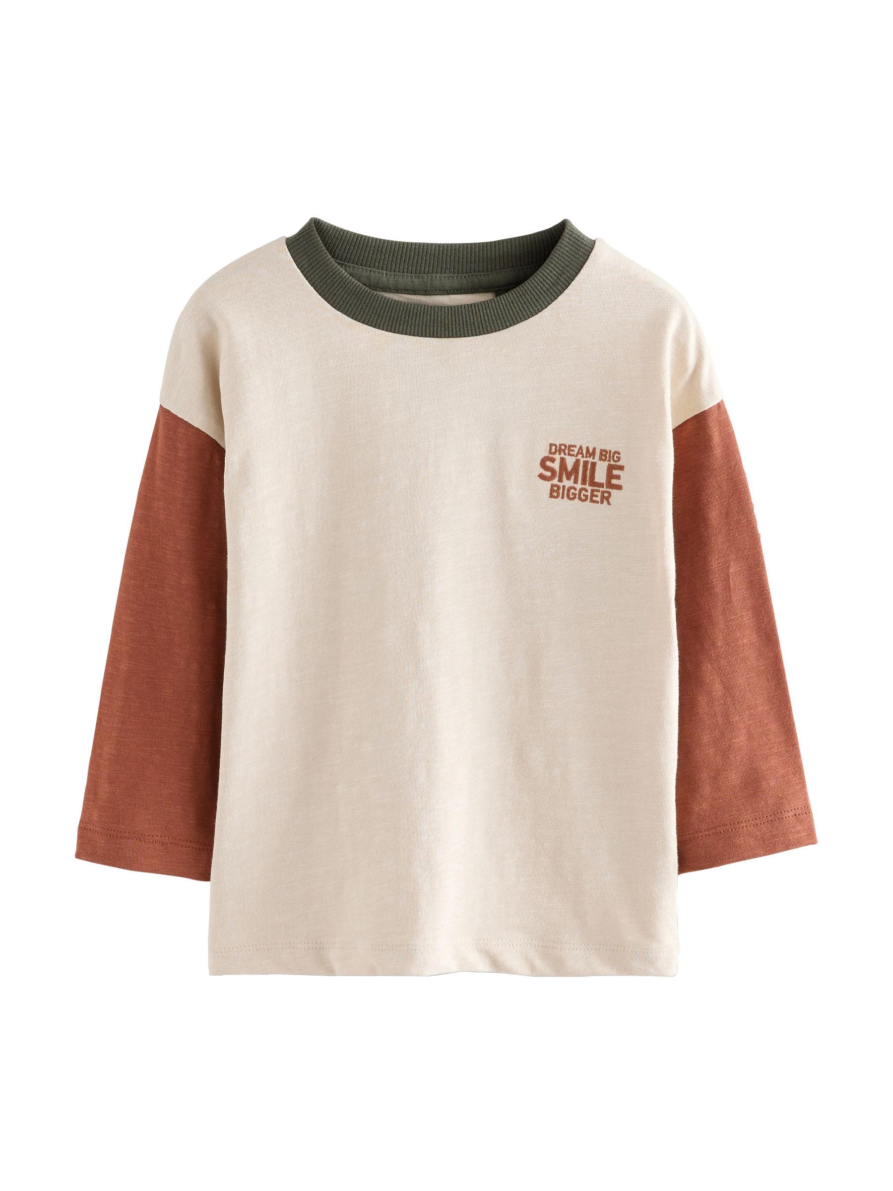 NEXT Jungen Langarm-Shirts, 5er-Pack 62-122