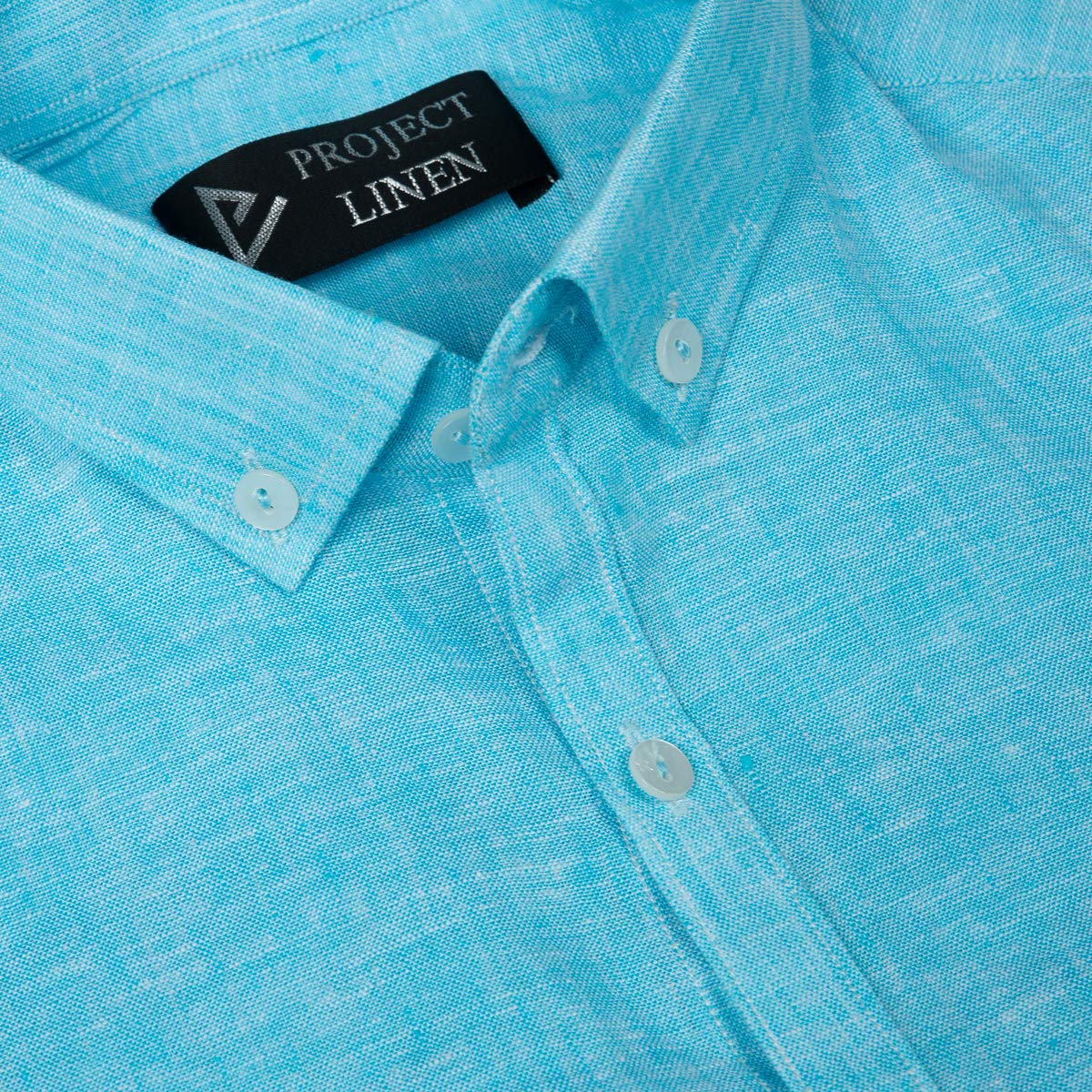Turquoise Mist Linen Shirt