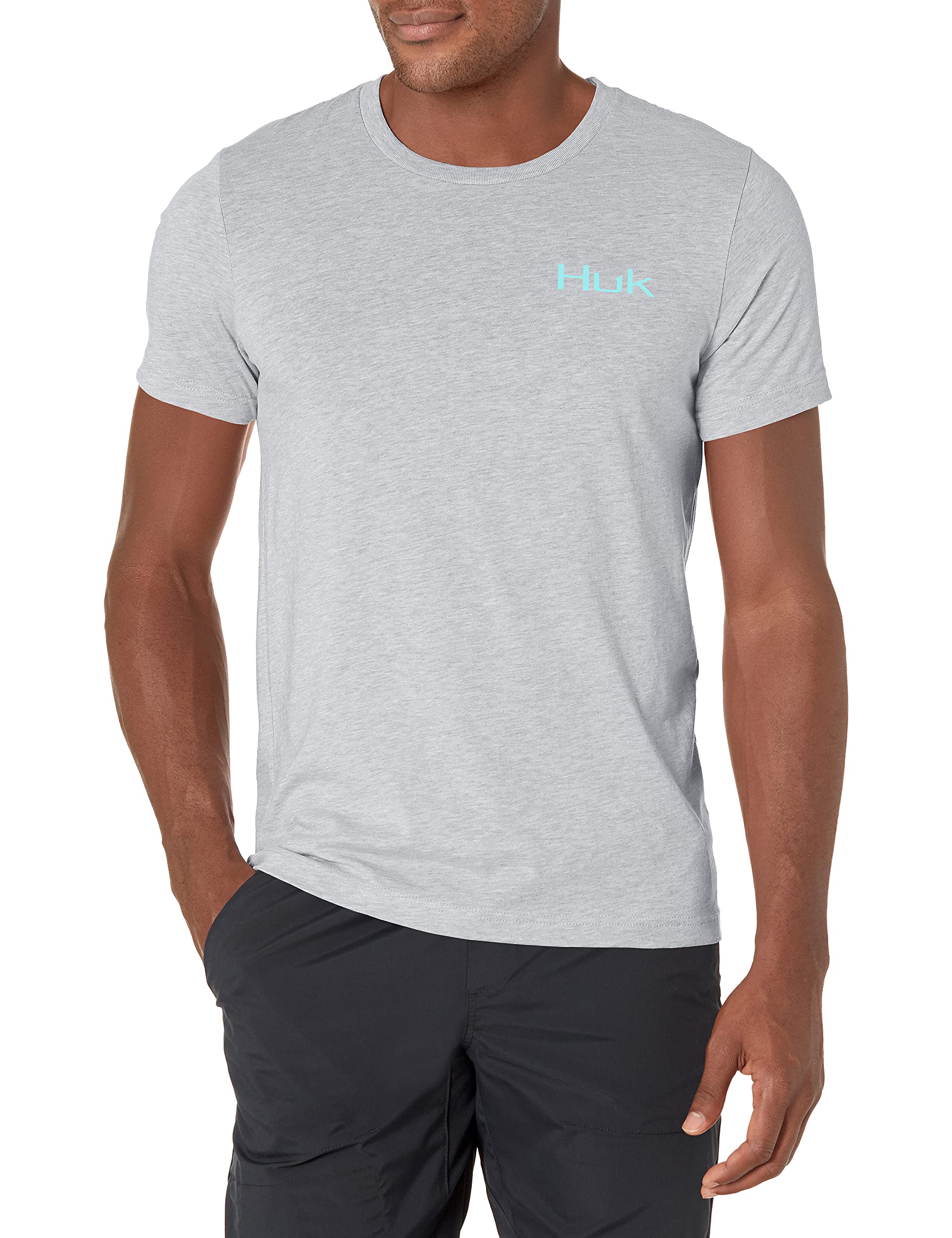 HUK Mens Performance Fishing Logo Tee, Short Sleeve T-Shirt for Men — view 110