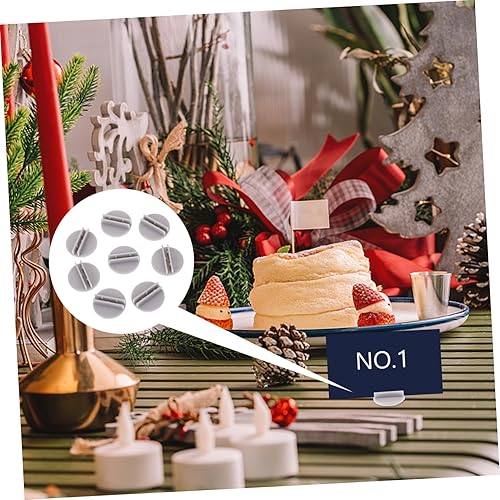 Miniatura 9 de ibasenice 15 soportes para tarjetas de plástico, soportes para tarjetas de juego, bases de papel en miniatura, clips de tablero de papel para