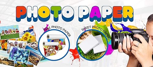 Miniatura 3 de PREMIUM Glossy Inkjet Photo Paper 8.3"x11.6" Tamaño A4 100 hojas Peso 135 g/m²