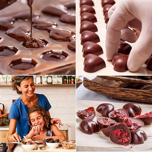 Miniatura 6 de cybrtrayd mdk25s-a126Rana Animal Chocolate Candy Mold con embalaje Kit