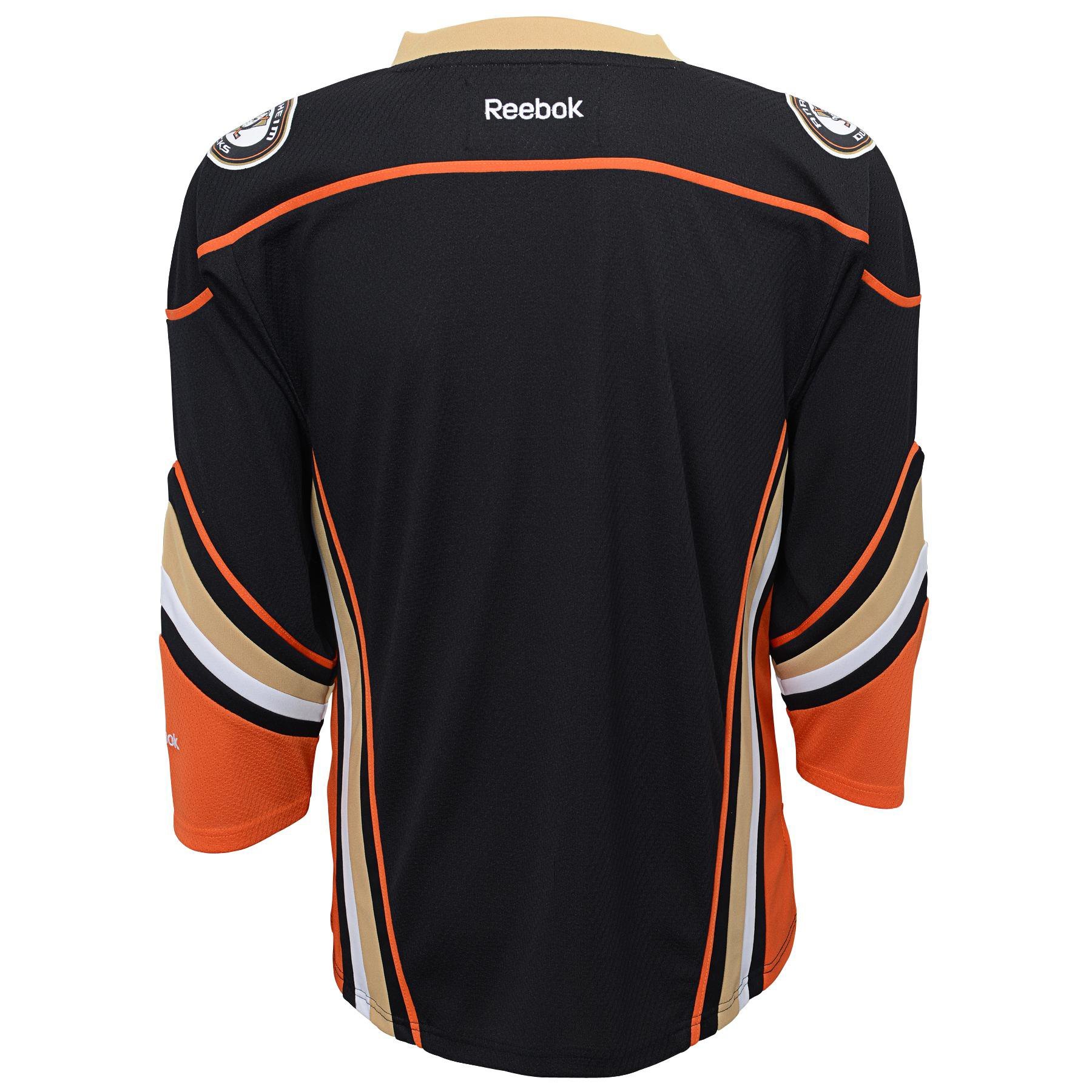 NHL Infant Anaheim Ducks Team Color Replica Jersey - R52Hwbyy (Black, 12-24 Months)