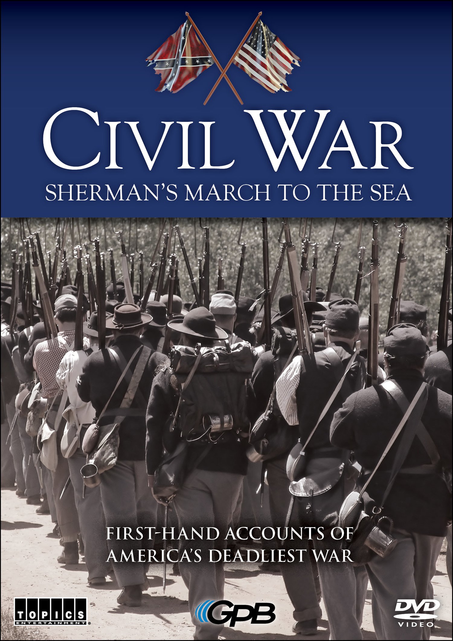 Amazon.co.jp: Civil War: Shermans March to the Sea : DVD 