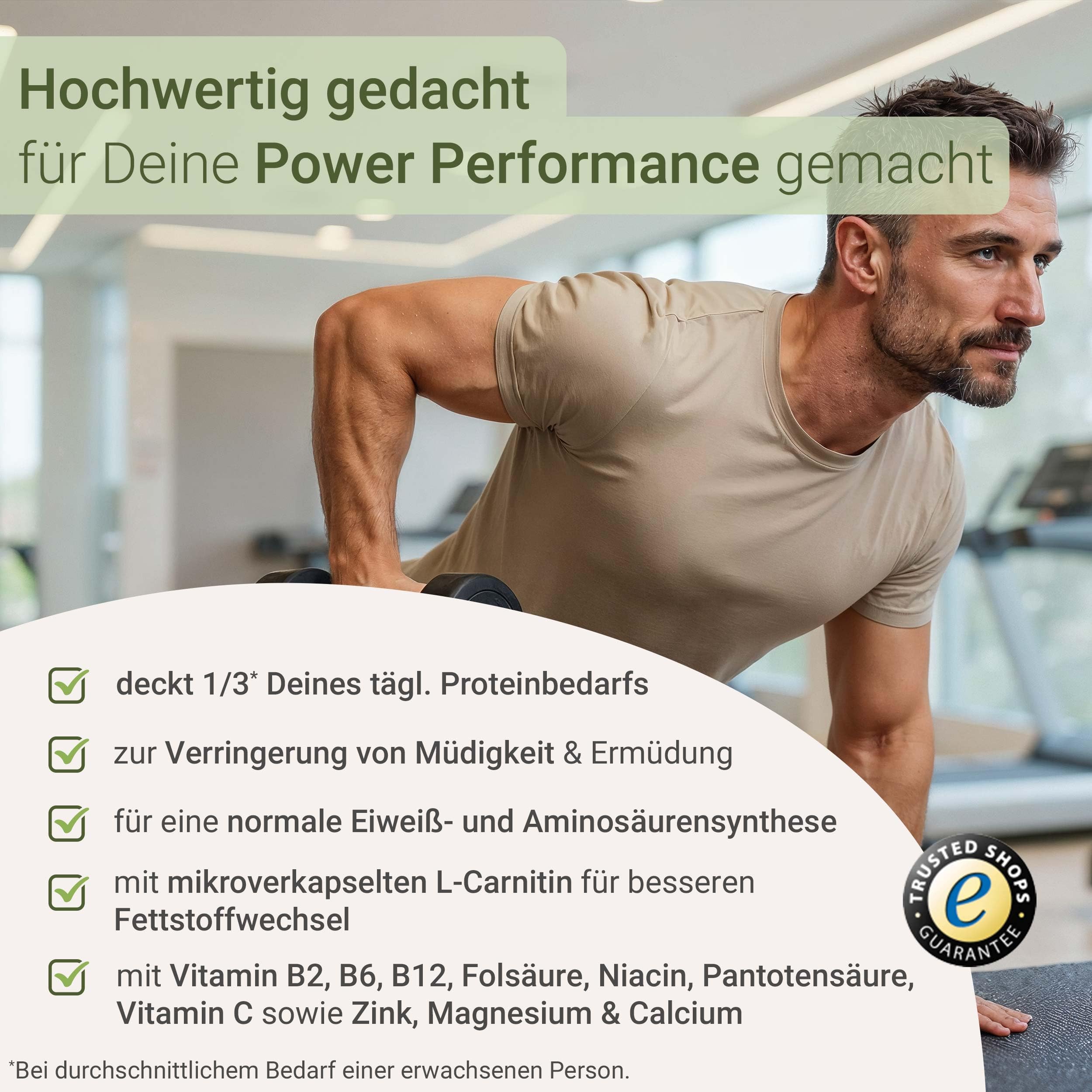 for you Power Eiweiß Vanille 750 g – Mehrkomponenten Eiweißpulver nach Dr. Strunz mit L-Carnitin | Protein Pulver aus Molke, Soja, Milch & Ei | Sehr gut löslich
