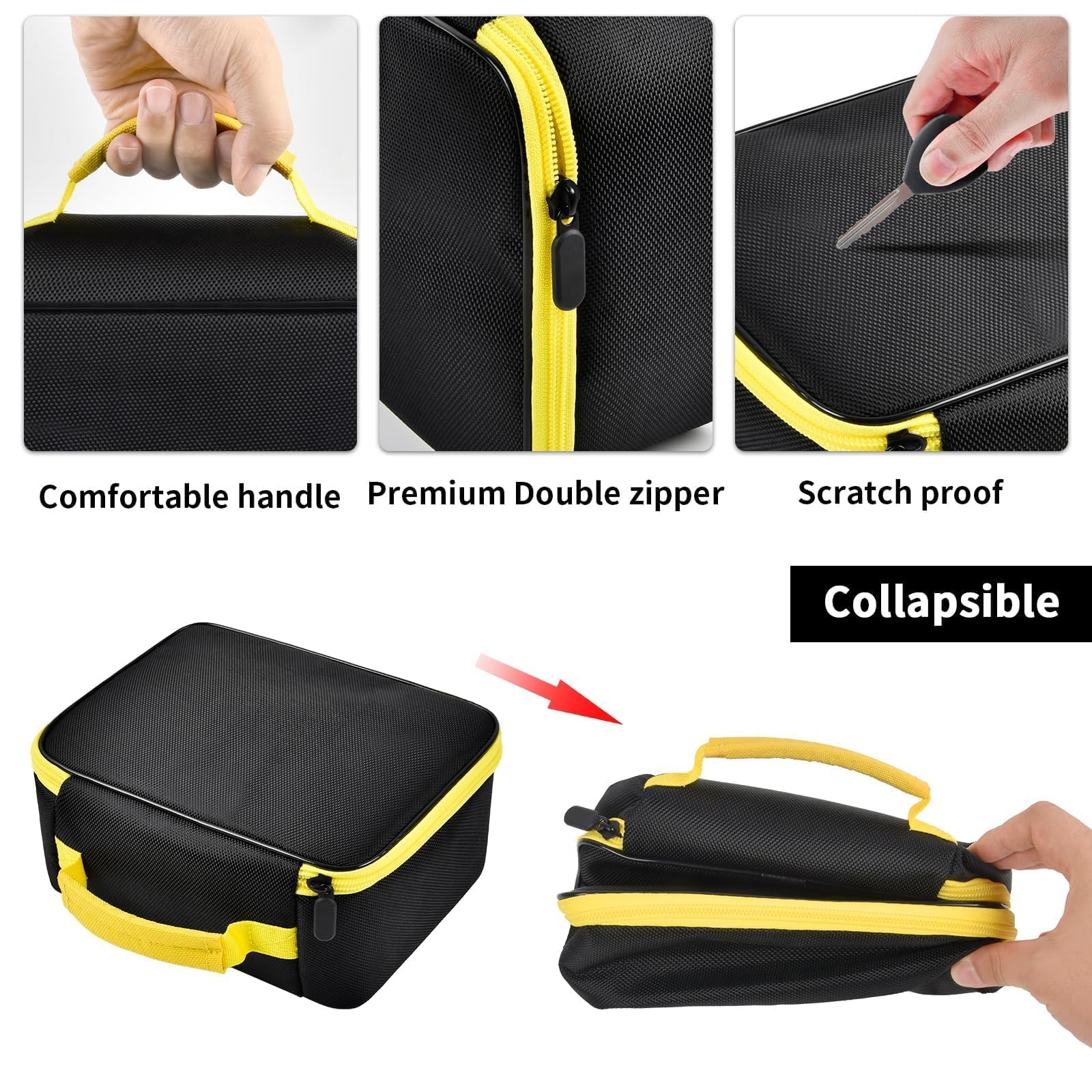 Sac De Transport étanche EVA Pour Pompe à Air De Voiture - 22x8.5x11 Cm - Protection Anti-rayures Et Anti-pluie