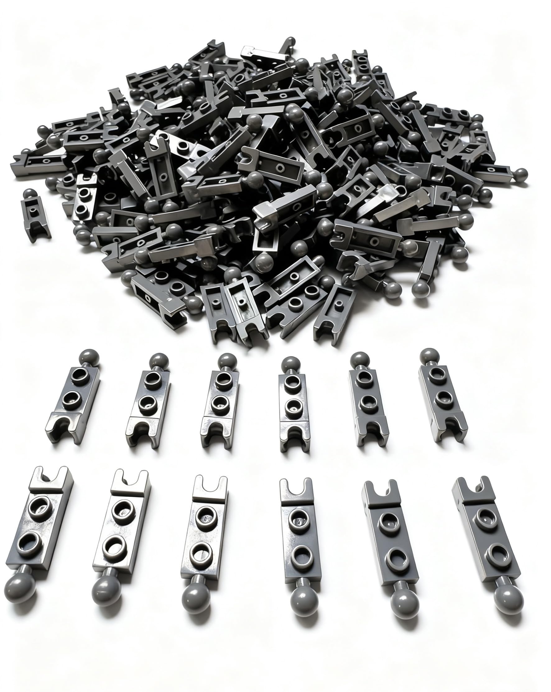 Amazon.com: Classic Dark Gray Ball Joints Bulk, Plate Special 1x2