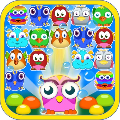 Wacky Birds Bubble Garden – Fun Shoot Aim Game