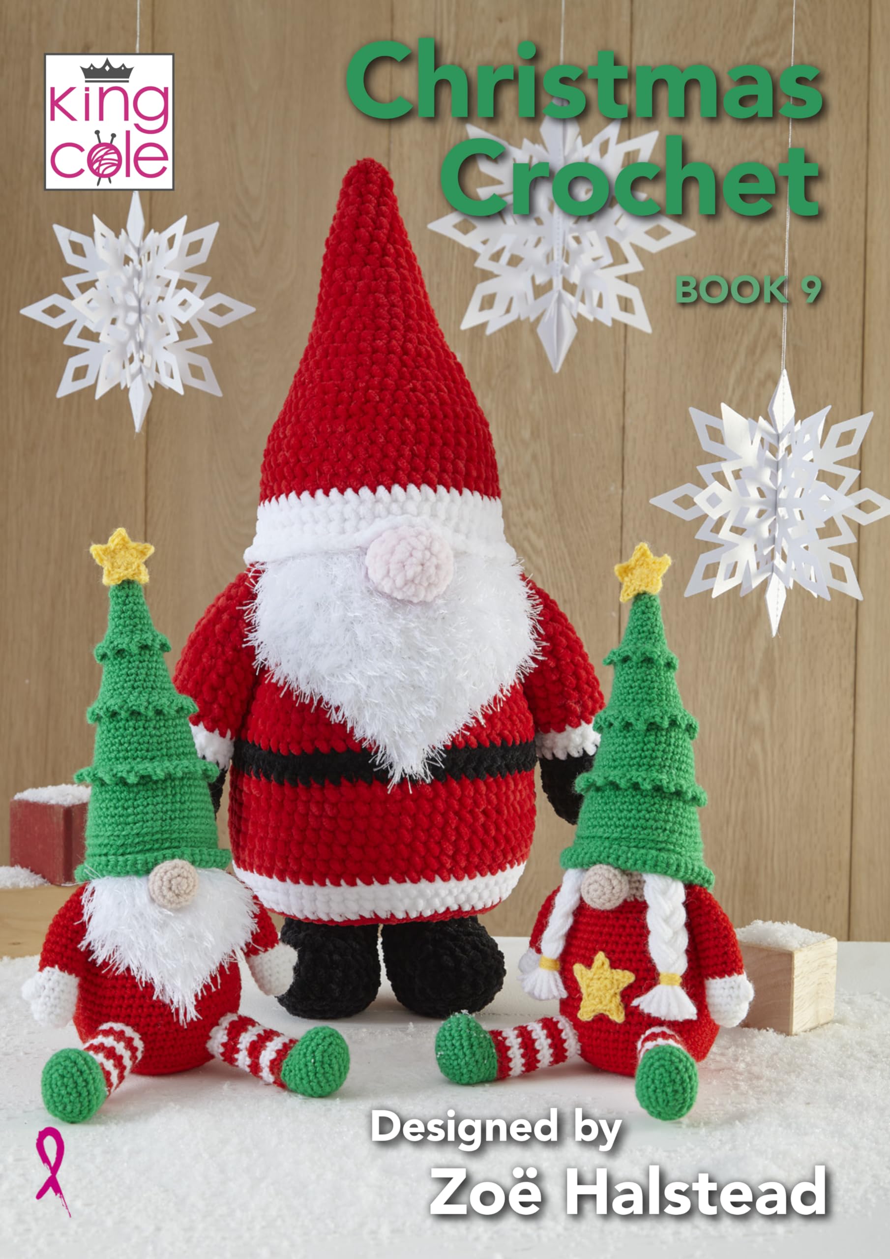 King Cole Multicolour Christmas Crochet – Book 9 - Knitting Toy Pattern Book