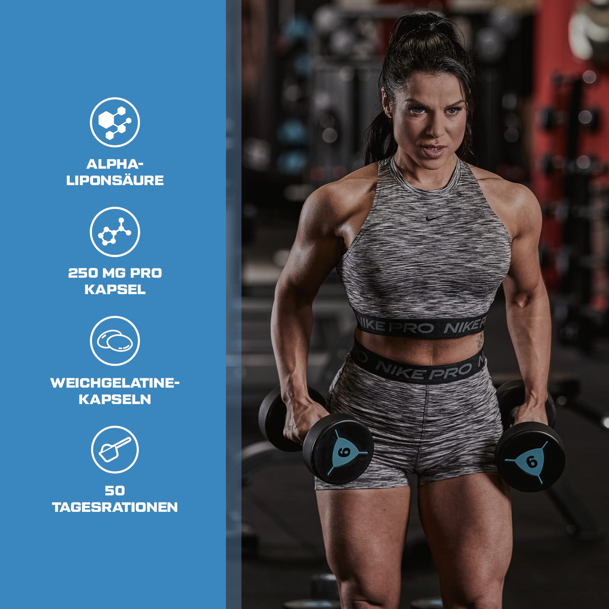 Scitec Nutrition ALA - Antioxidans und Nährstoffpartitionierer - für verbesserten Zellschutz und Blutzuckerregulierung, 50 Kapseln