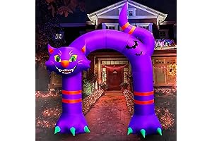 SEASONBLOW Halloween Cat Spooky Arch
