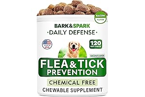 Nexgard Afoxolaner Long Lasting Flea and Tick Chewables for Dogs 120 Chew Bacon