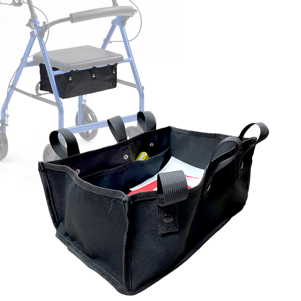 Buy Elderly Storage Under Seat Rollator Bag for Disabled & Handicap, 1200D Heavy Duty Mobility