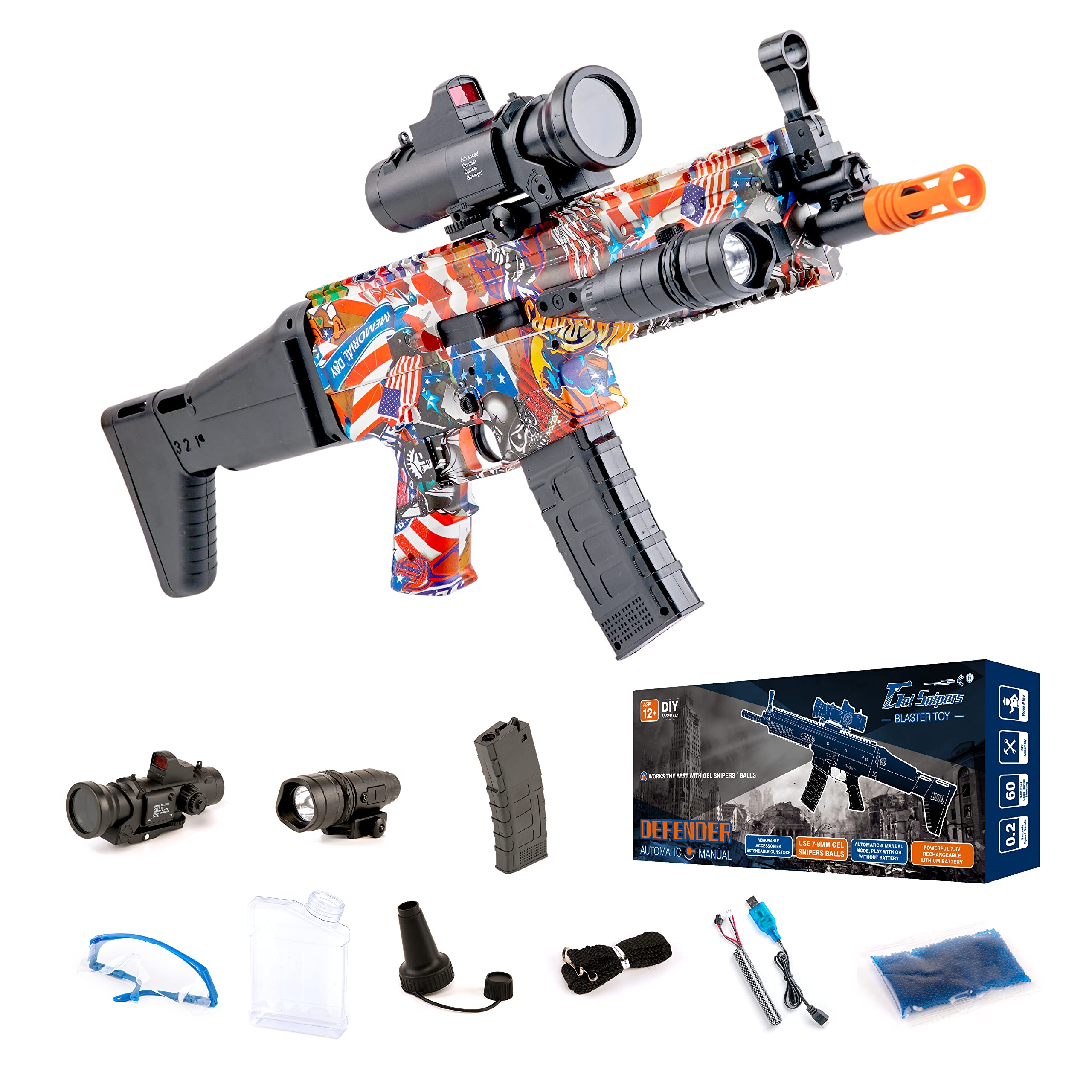 Photo 1 of Gel Snipers Electric Toy Gun Full Kit