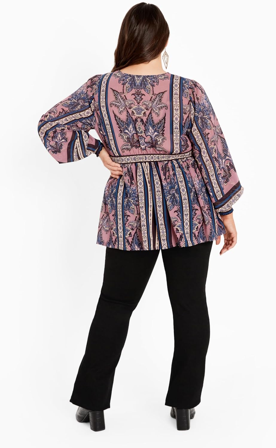 Avenue Serene Long Sleeve Placement Top - Image 4