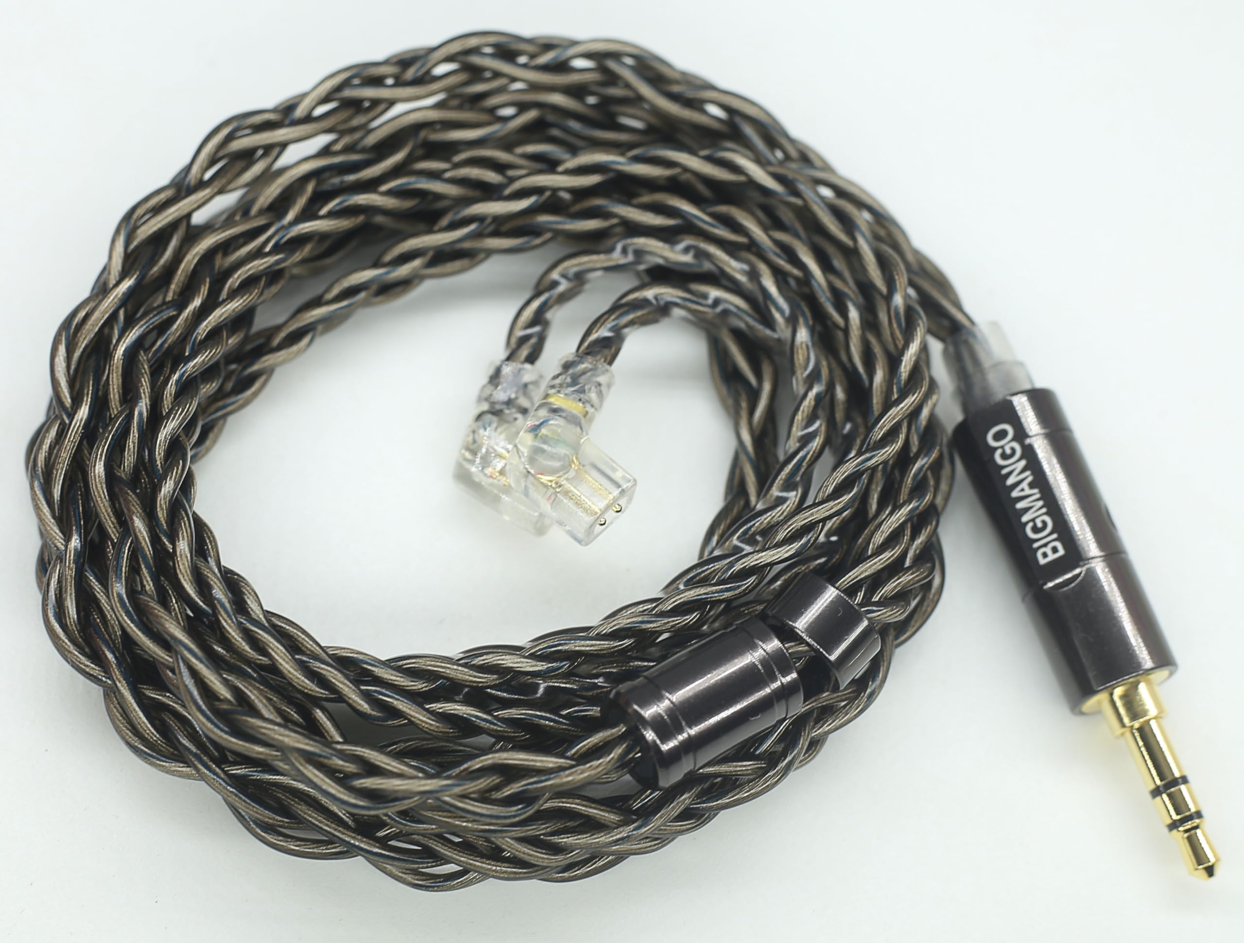 Amazon | 【BIGMANGO-Spider】QDC3.5mm銀メッキ+無酸素銅ケーブル 中華  