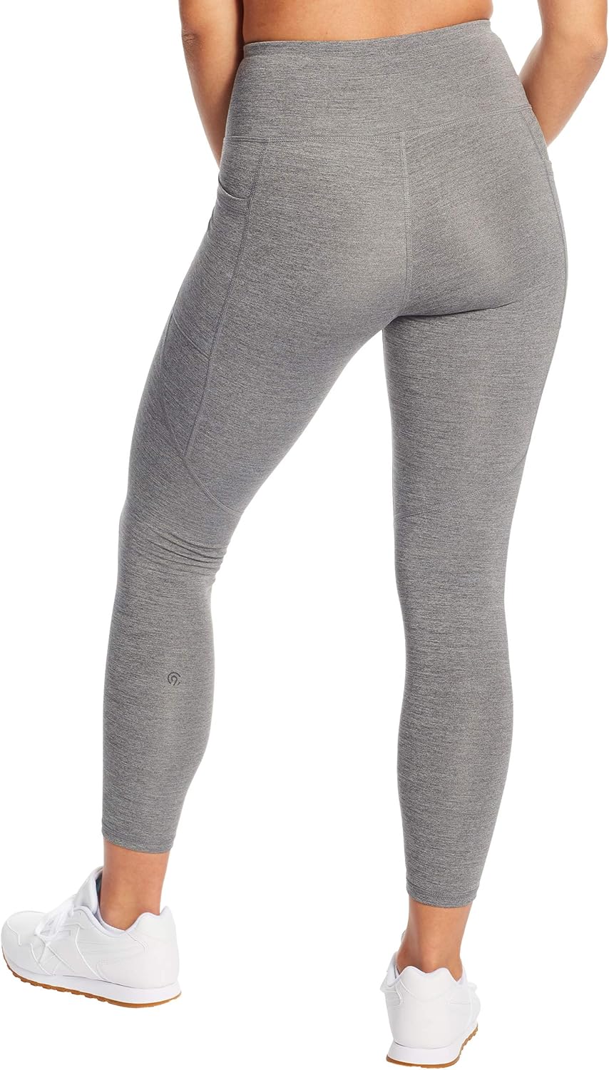 C9 Champion Women's 7/8 Sculpt Leggings, Ebony Heather, XL - Image 3