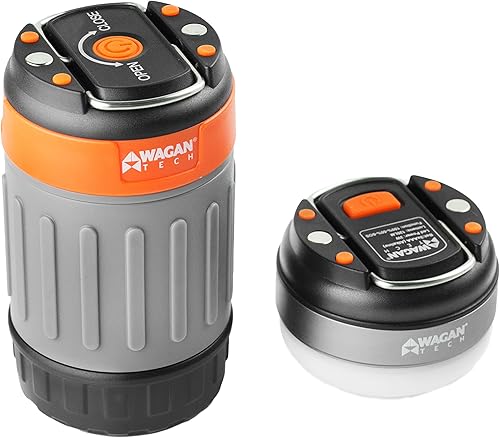 Miniatura 9 de WAGAN 4301 # camplites Dome linterna linterna LED para Camping, Senderismo, Emergencias