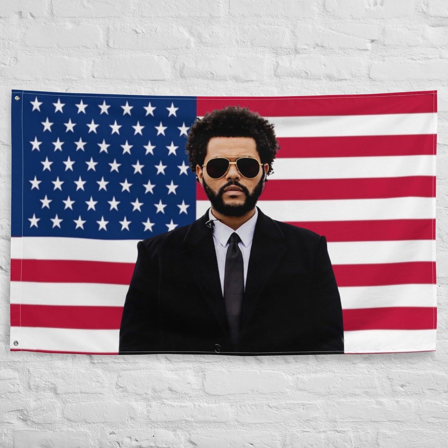 Rapper Tapestry Flag Rap Singer Tapestry Wall Hanging