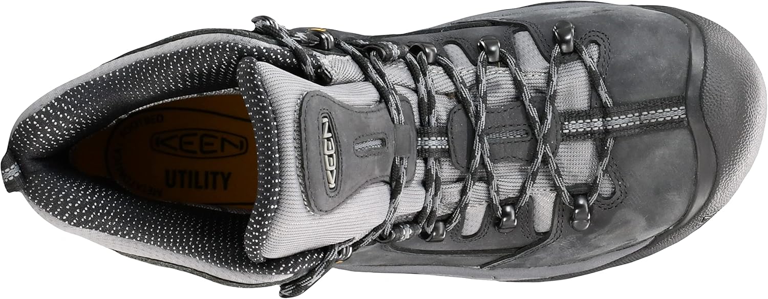 KEEN Utility Men's Pittsburgh 6" Leather Waterproof Steel Toe Work Boots