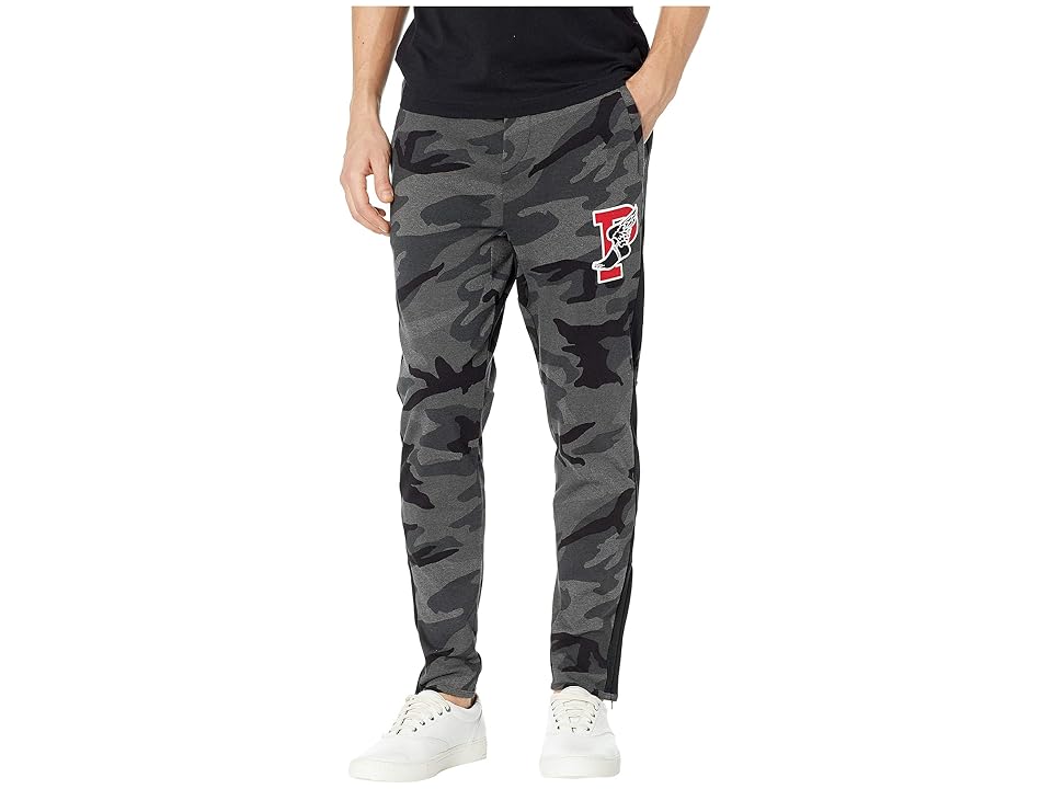 

Polo Ralph Lauren Interlock Track Pants (Charcoal RL Camo) Men's Casual Pants, Multi