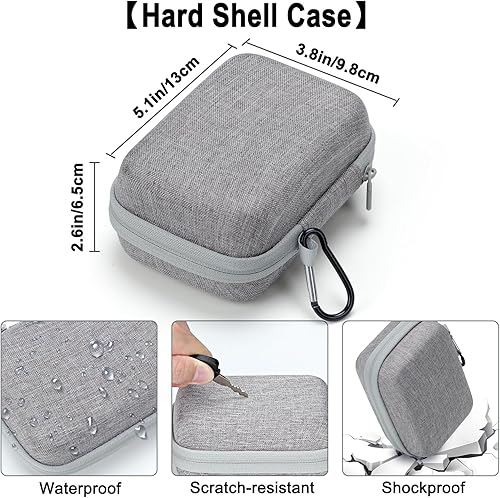 Miniatura 10 de Estuche rígido para microscopio de bolsillo Carson MicroBrite Plus (MM-300 o MM-300MU) y MicroFlip (MP-250 o MP-250MU) de transporte