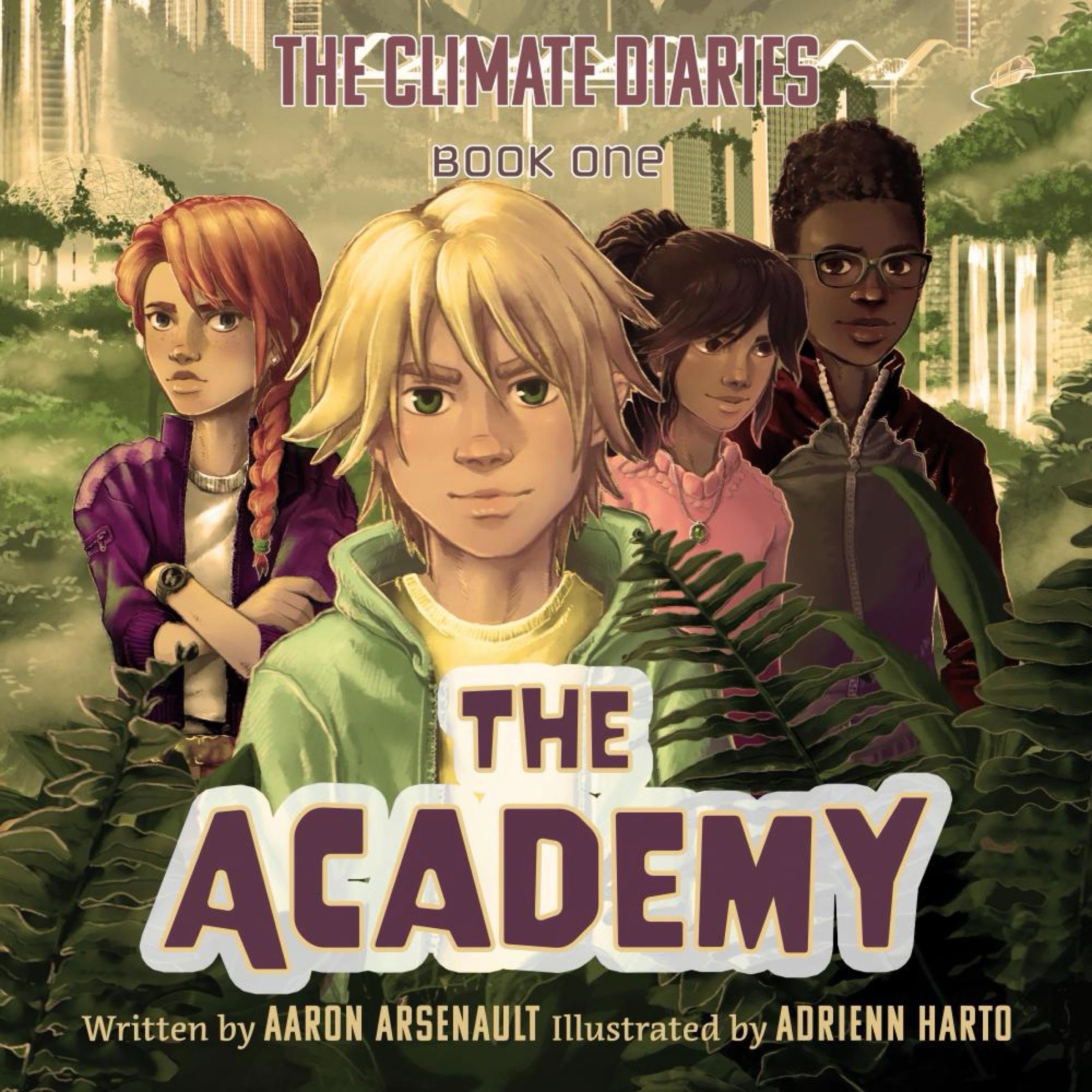 Cover art for The Climate Diaries, Book One: The Academy