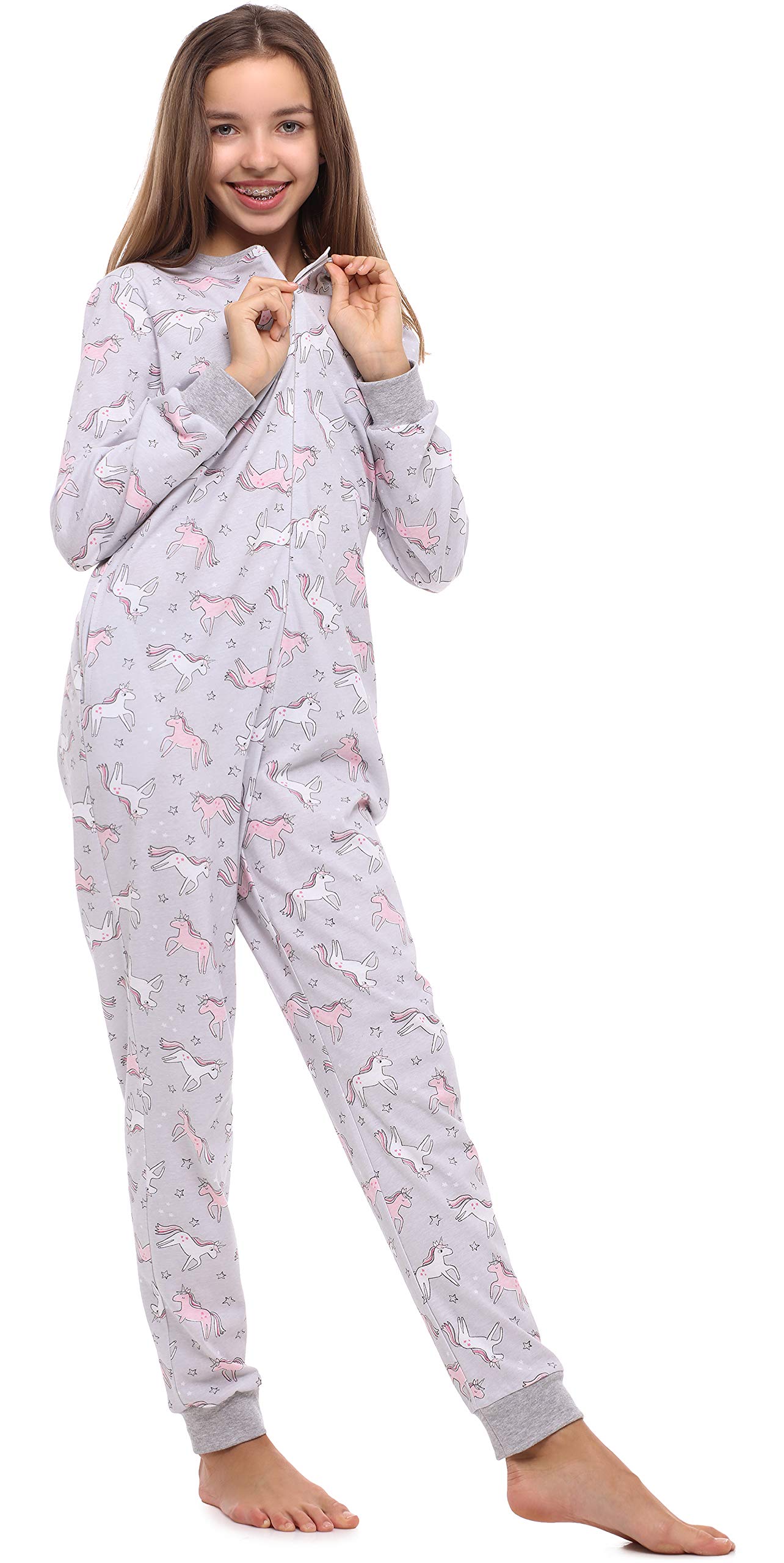 Merry Style Pijama Entero 1 Pieza Vestido de Casa Algodón MS10-235