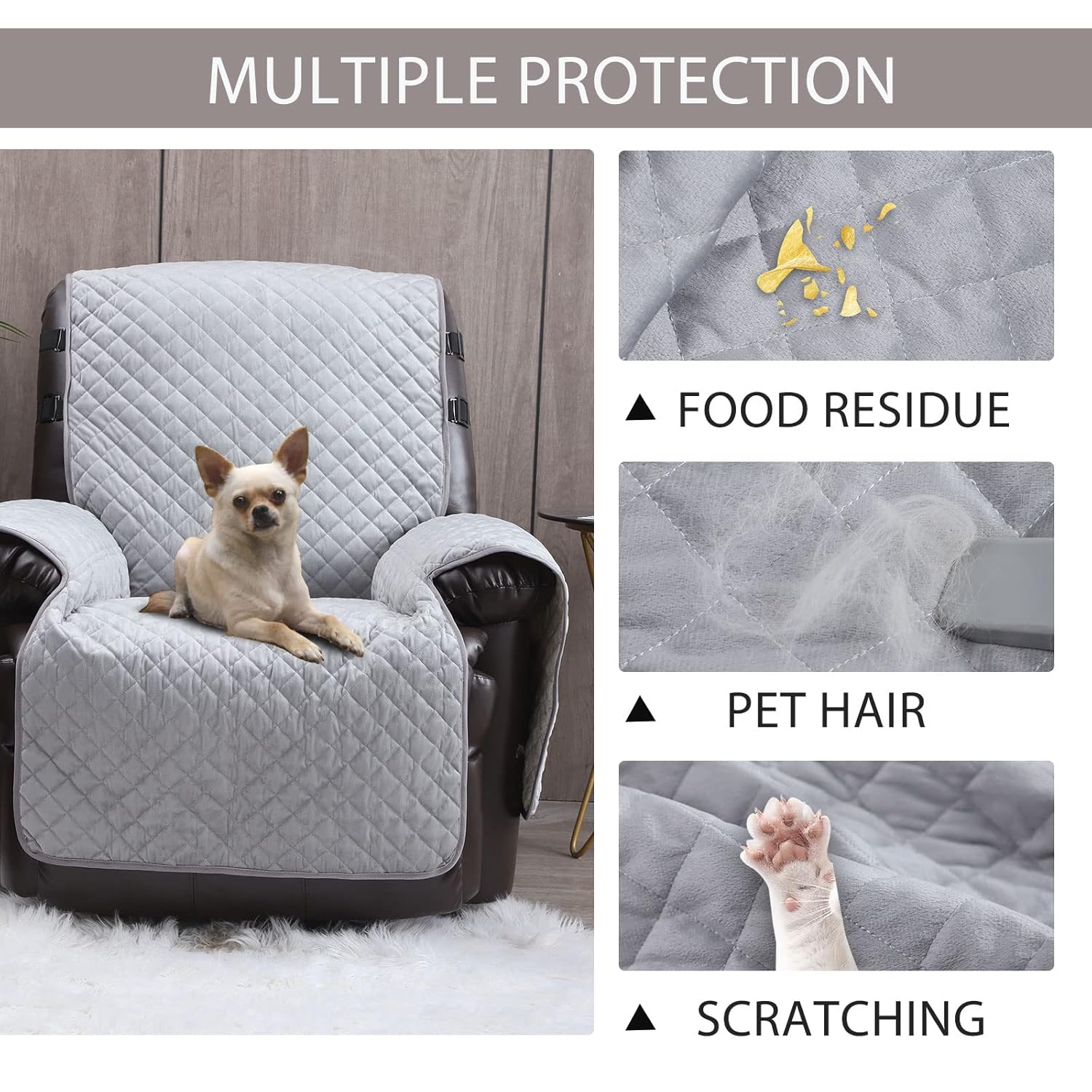 Lufeijiashi Velvet Riclineer Cover Non Slip Waterproof Waterproof Large Renlineer Chair Cover Cover Recliner Sofa Cover for Leather Chairs Lufeijiashi Velvet Riclineer Cover Non Slip Waterproof Waterproof Large Renlineer Chair Cover Cover Recliner Sofa Cover for Leather Chairs