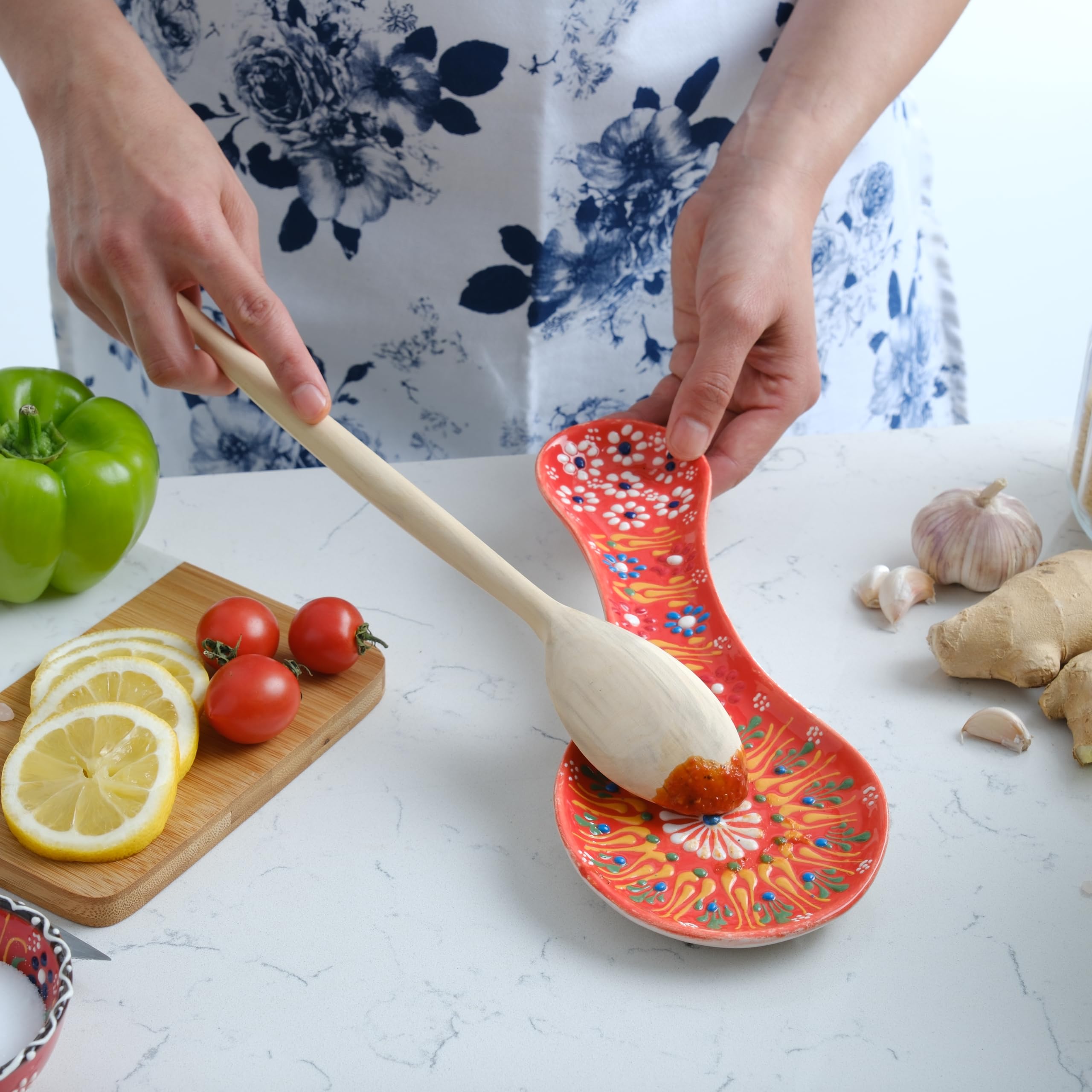 Soporte Para Tapa De Cuchara, Soporte Para Utensilios De Cocina