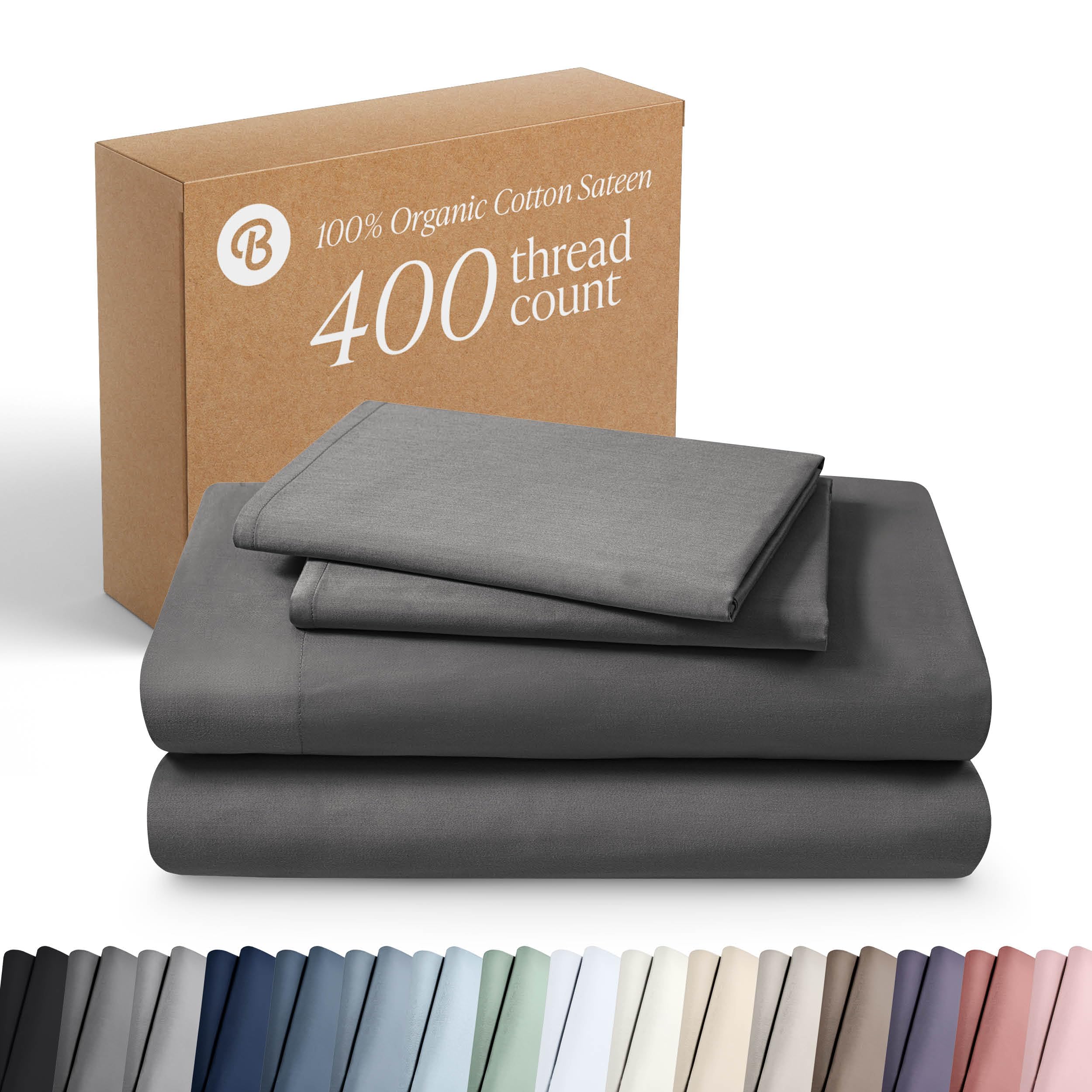 Bare Home 100% Organic Cotton Queen Sheet Set