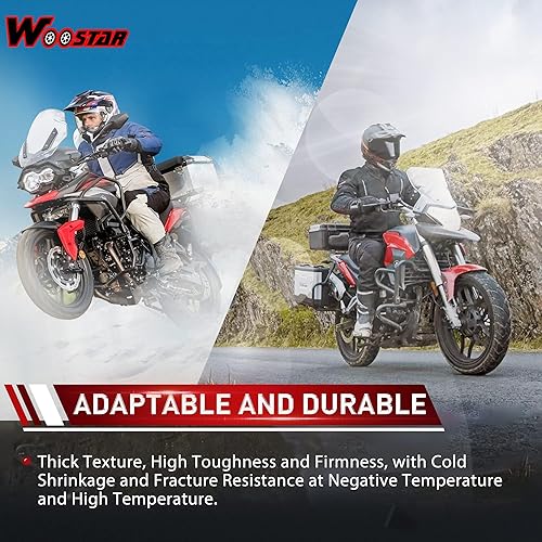 Miniatura 45 de WOOSTAR Motocicleta 428-14T Piñón delantero de 0.669 in para 50cc 70cc 90cc 110cc 125cc Dirt Pit Bike Mini Bike ATV 4 ruedas ciclomotor